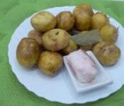 Варено-жареный молодой картофель